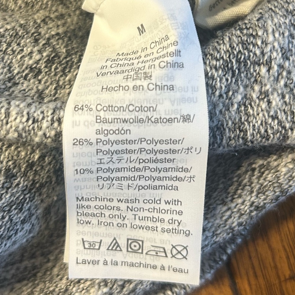 Madewell Women’s V Neck Paulson Sweater Tee in Marled Storm, Size Medium - Picture 11 of 11